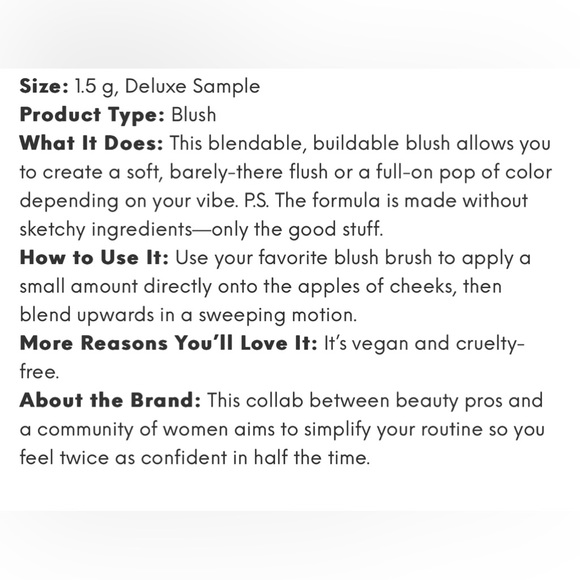 Complex Culture Good Glow Blush Single in FLUSTERED - Picture 2 of 11